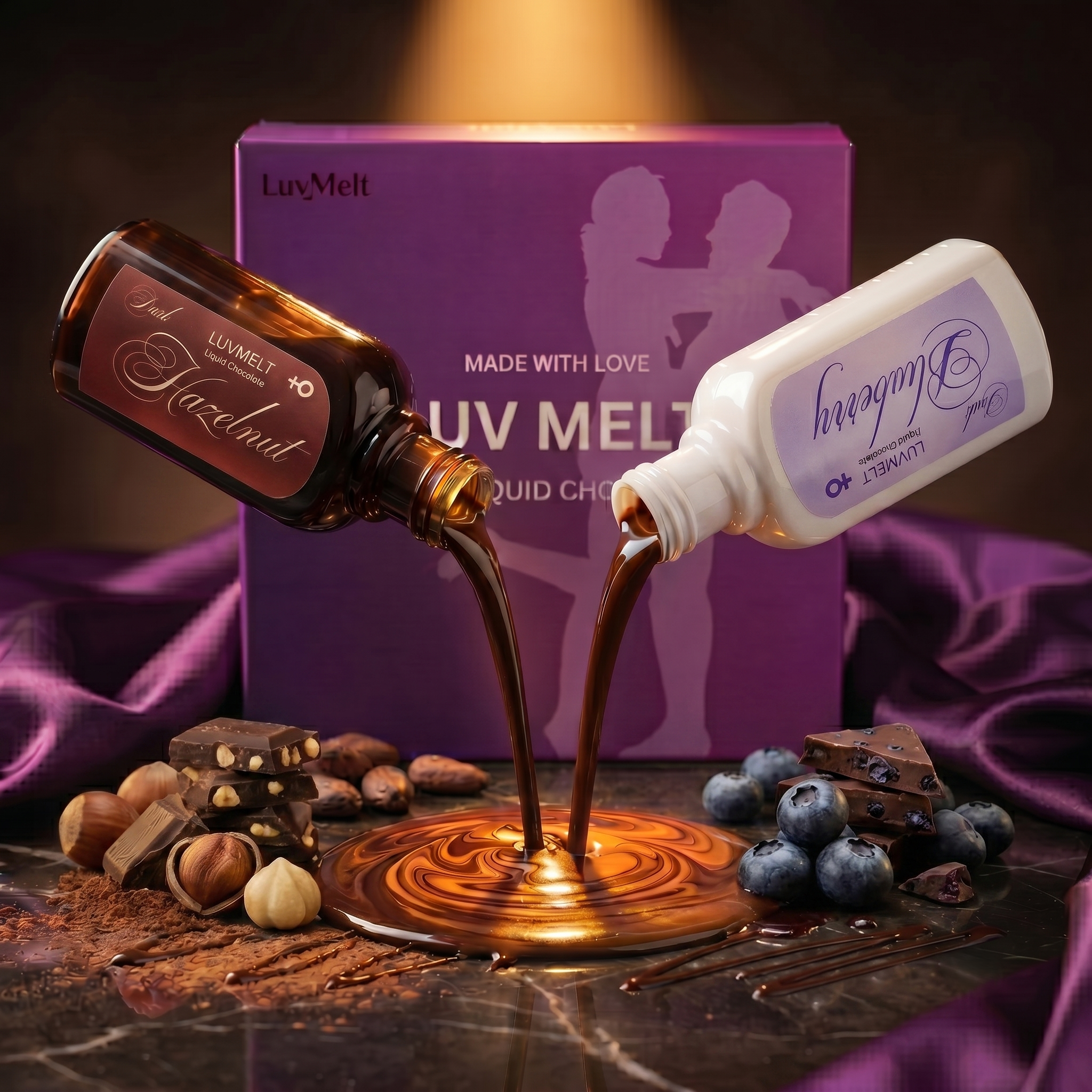 Nut & Berry Harmony - Dark Hazelnut × Dark Blueberry