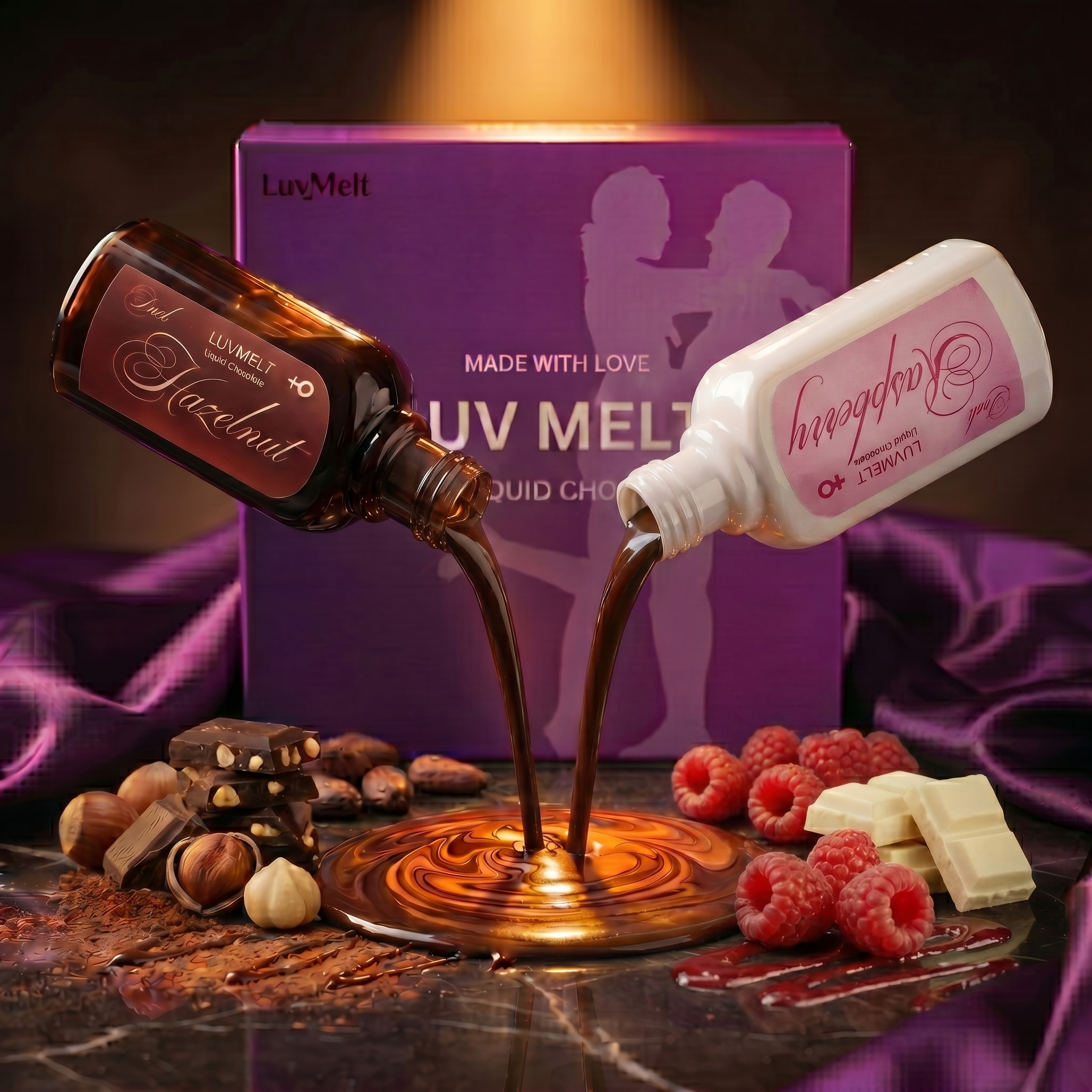 Smooth Indulgence - Dark Hazelnut × Dark Raspberry